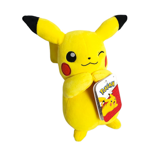 Nintendo Pokemon Pikachu Plush Yellow 9'' Stuffed Animal - Picture 1 of 8